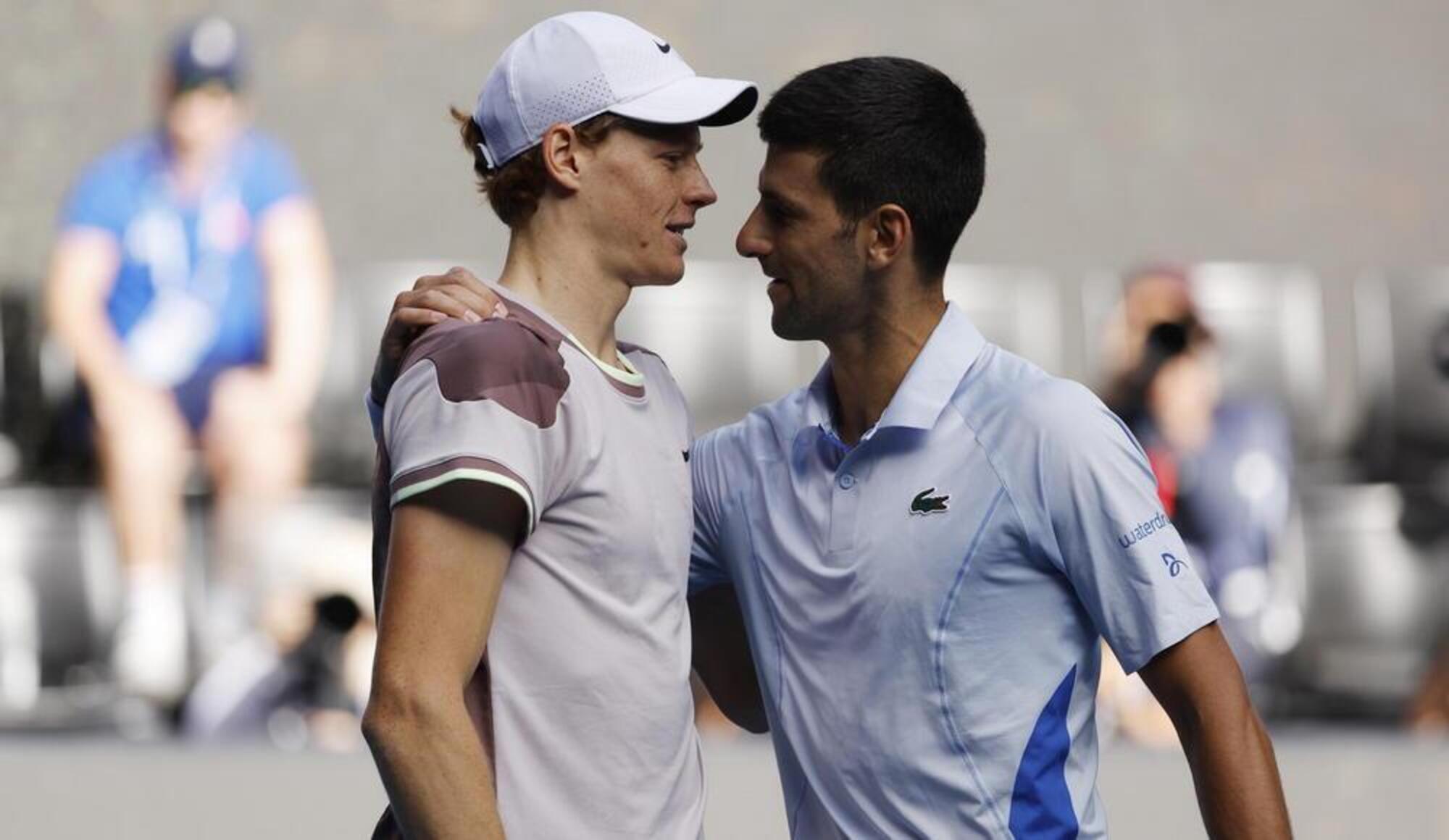 Sinner e Djokovic