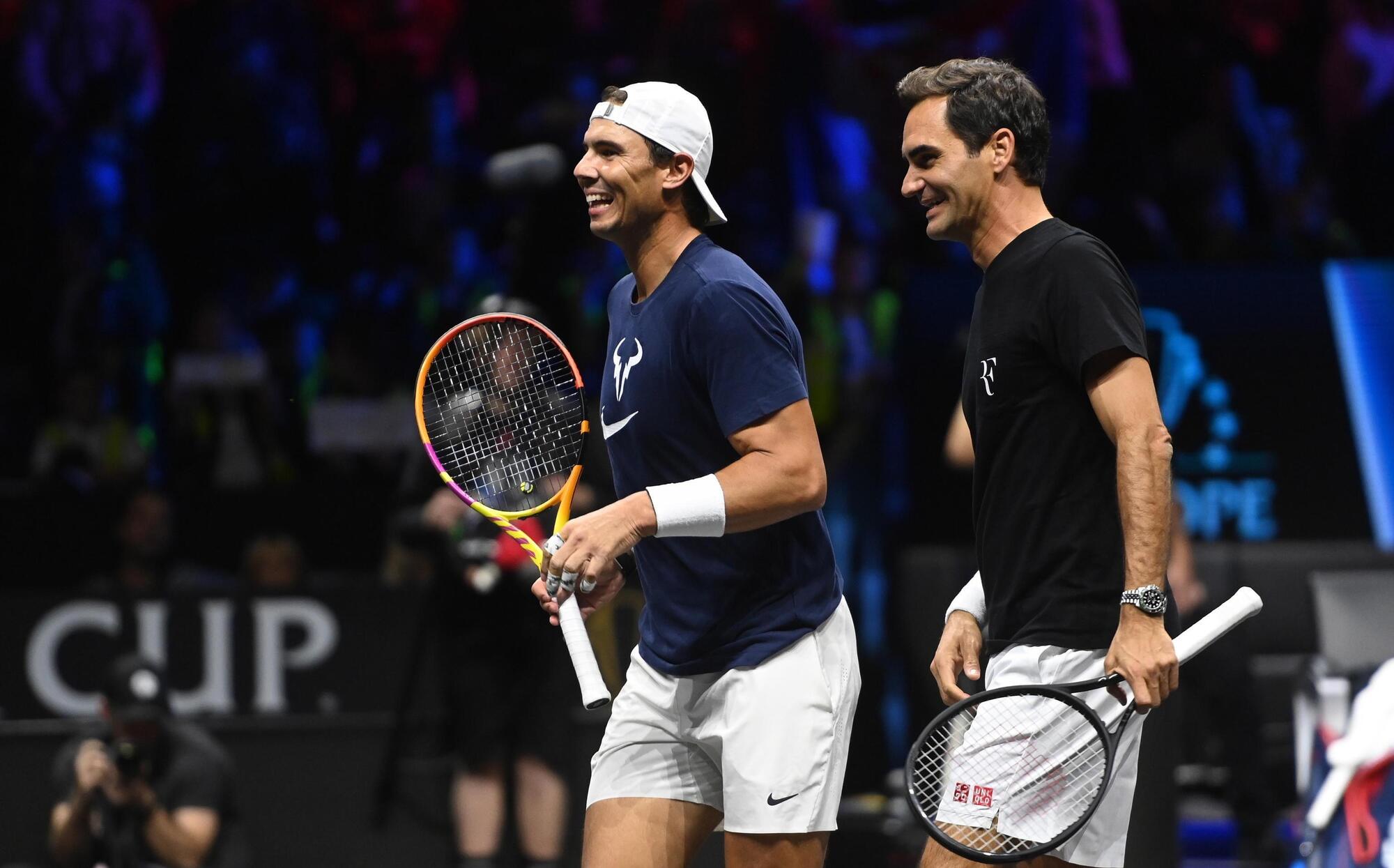 Rafa Nadal e Roger Federer