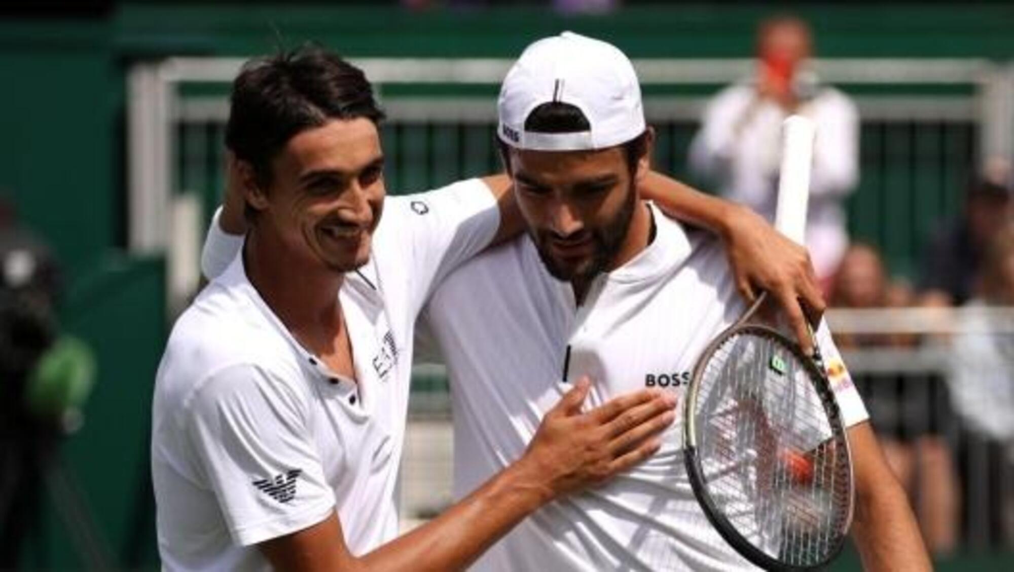 Matteo Berrettini e Lorenzo Sonego