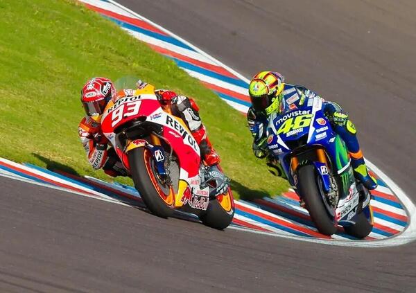 Valentino Rossi, Marc Marquez, il 2015: la MotoGP in Argentina deve ancora battere il record con cui il 46 ha cambiato la storia delle corse. Com&#039;&egrave; possibile?