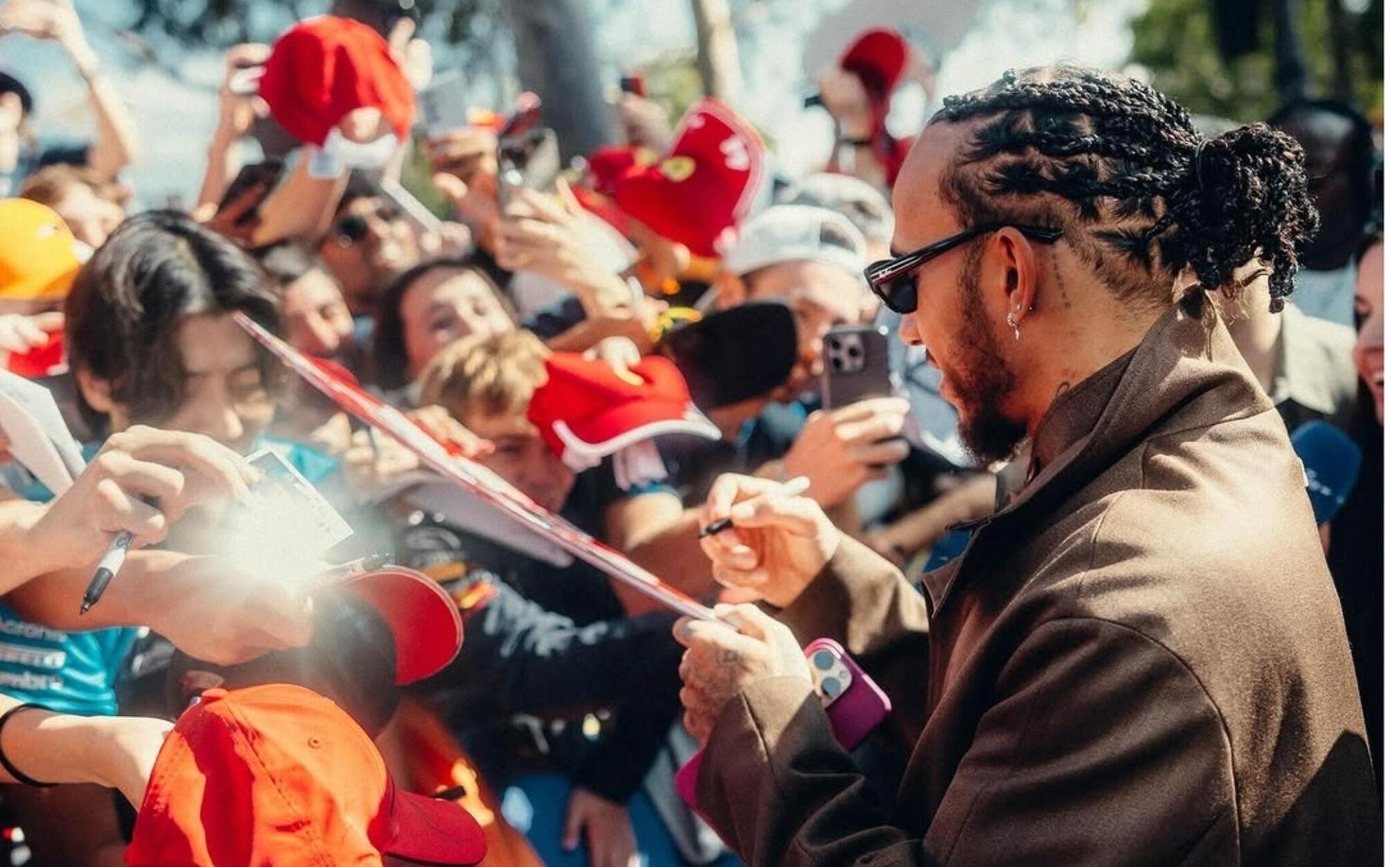 Lewis Hamilton Ferrari Australia