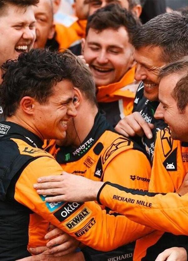 Les Folies de Melbourne: Lando Norris re d&#039;Australia, oltre la pioggia e sopra a Verstappen. La Ferrari raccoglie i cocci di un disastro, mentre la McLaren vola