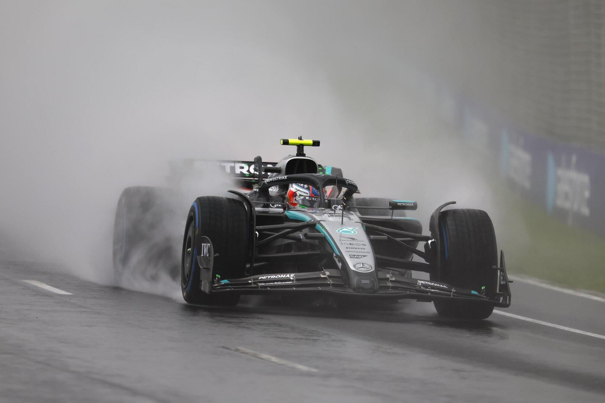 Kimi Antonelli, Mercedes, durante il Gran Premio d&#039;Australia