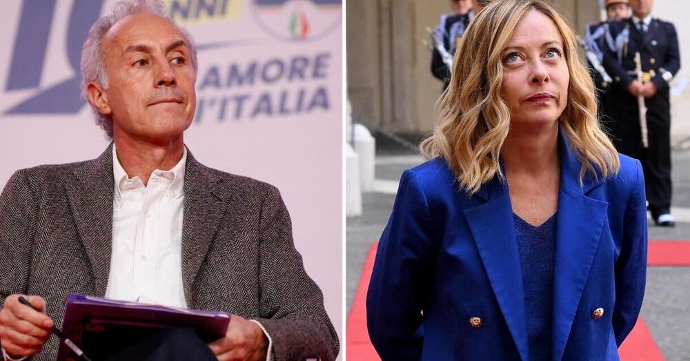 Marco Travaglio asfalta Giorgia Meloni: &ldquo;&Egrave; un grave caso di dissociazione&quot;. Equilibrista fra Trump, von der Leyen e la maggioranza? Il direttore del Fatto: &ldquo;Vota il riarmo dell&rsquo;Europa ma lo critica&hellip;&rdquo;