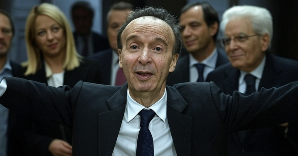 Roberto Benigni, dal &ldquo;sogno di una cosa&rdquo; di Marx con Berlinguer a &ldquo;Il sogno&rdquo; su Telemeloni (Rai1)? Ecco come fa a essere da prima serata in tutte le stagioni politiche