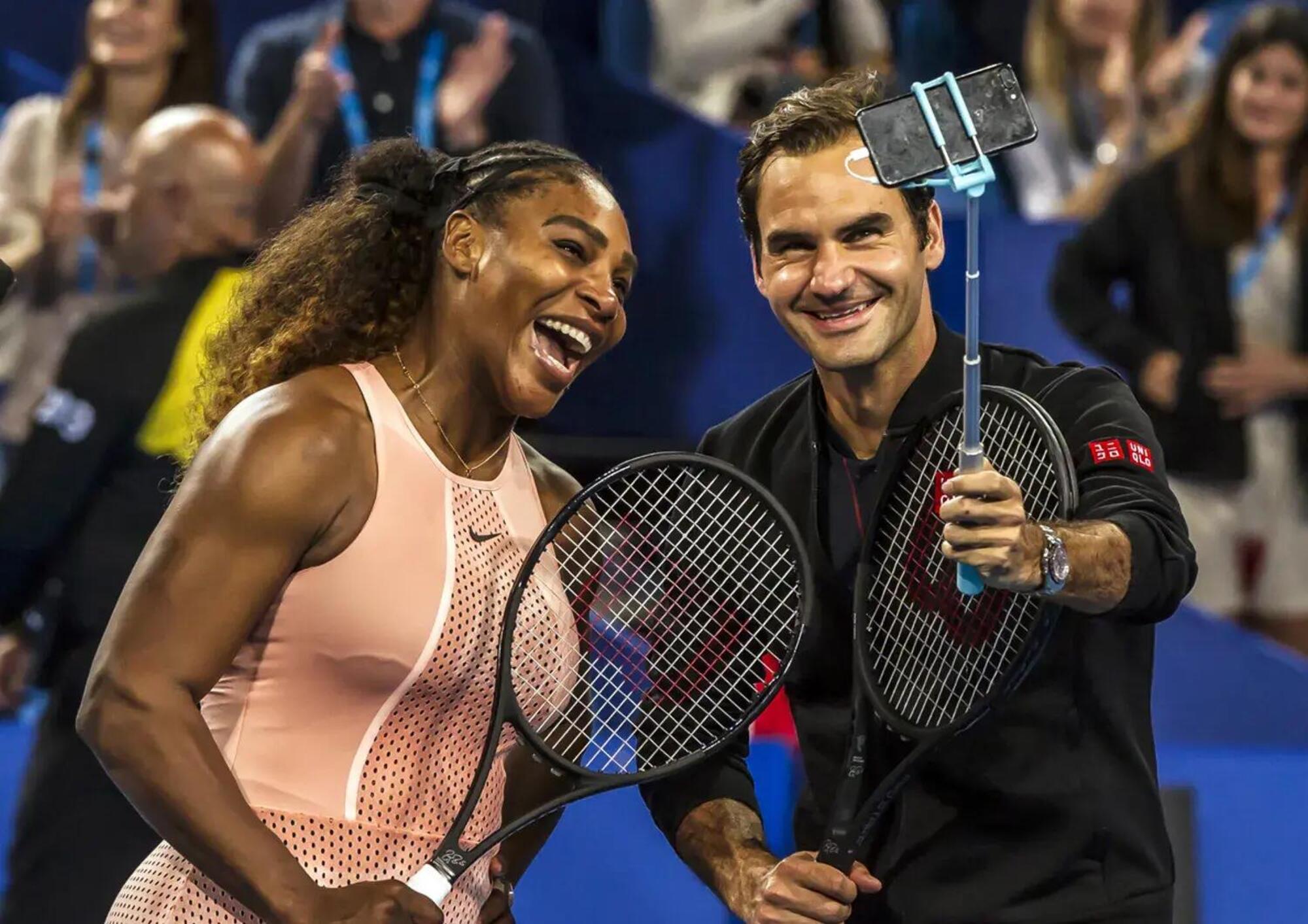 Roger Federer e Serena Williams