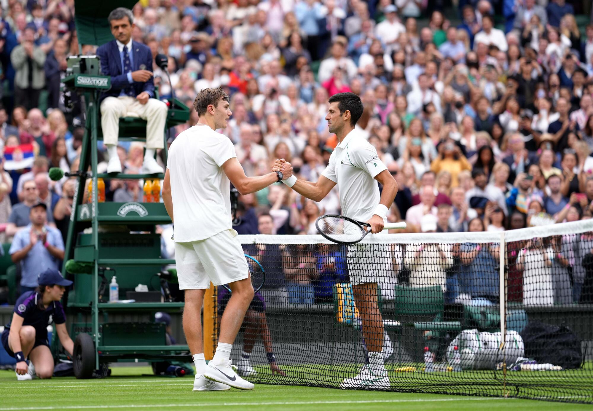 Jack Draper e Novak Djokovic