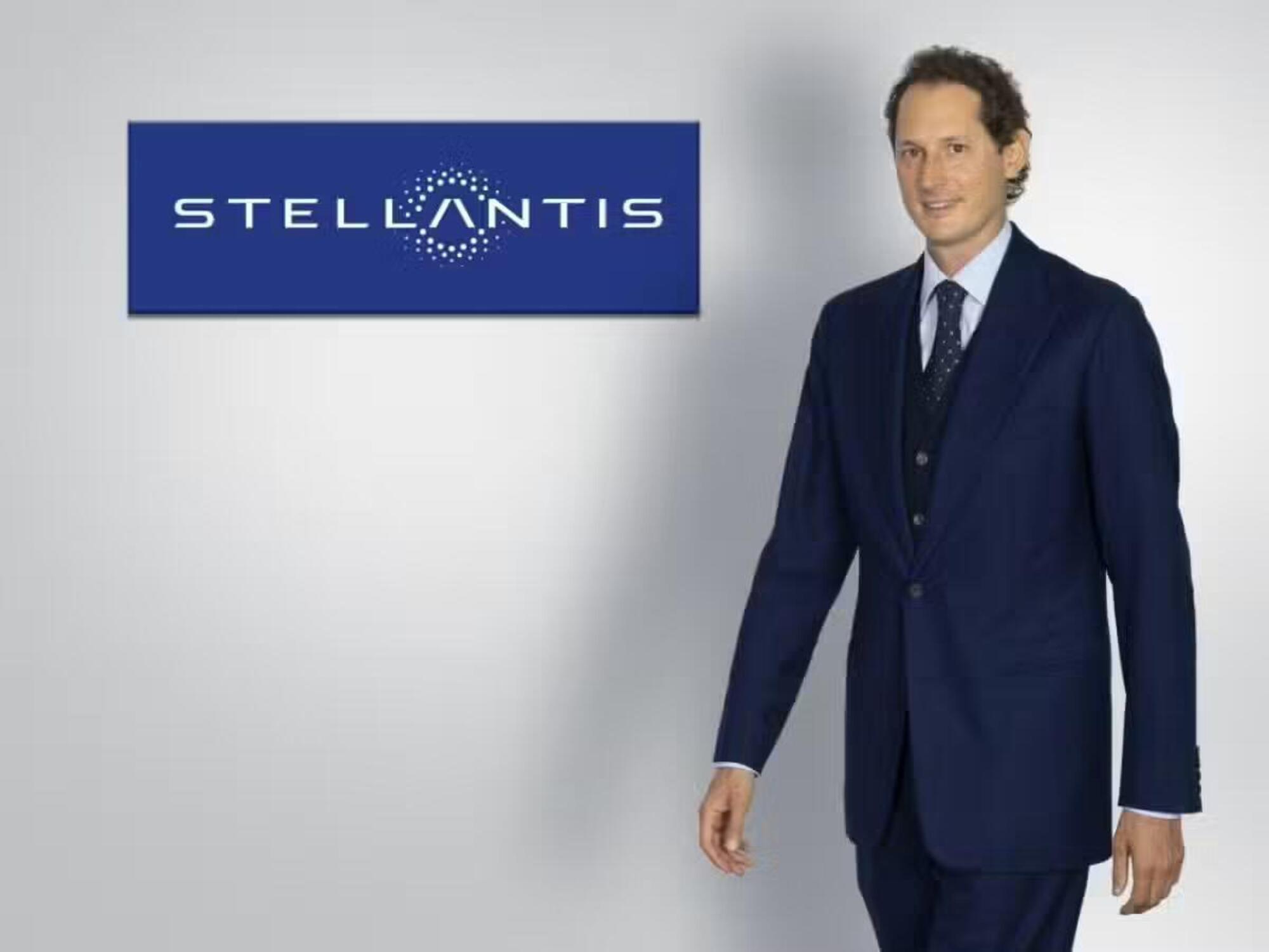 John Elkann patron e ad di Stellantis 