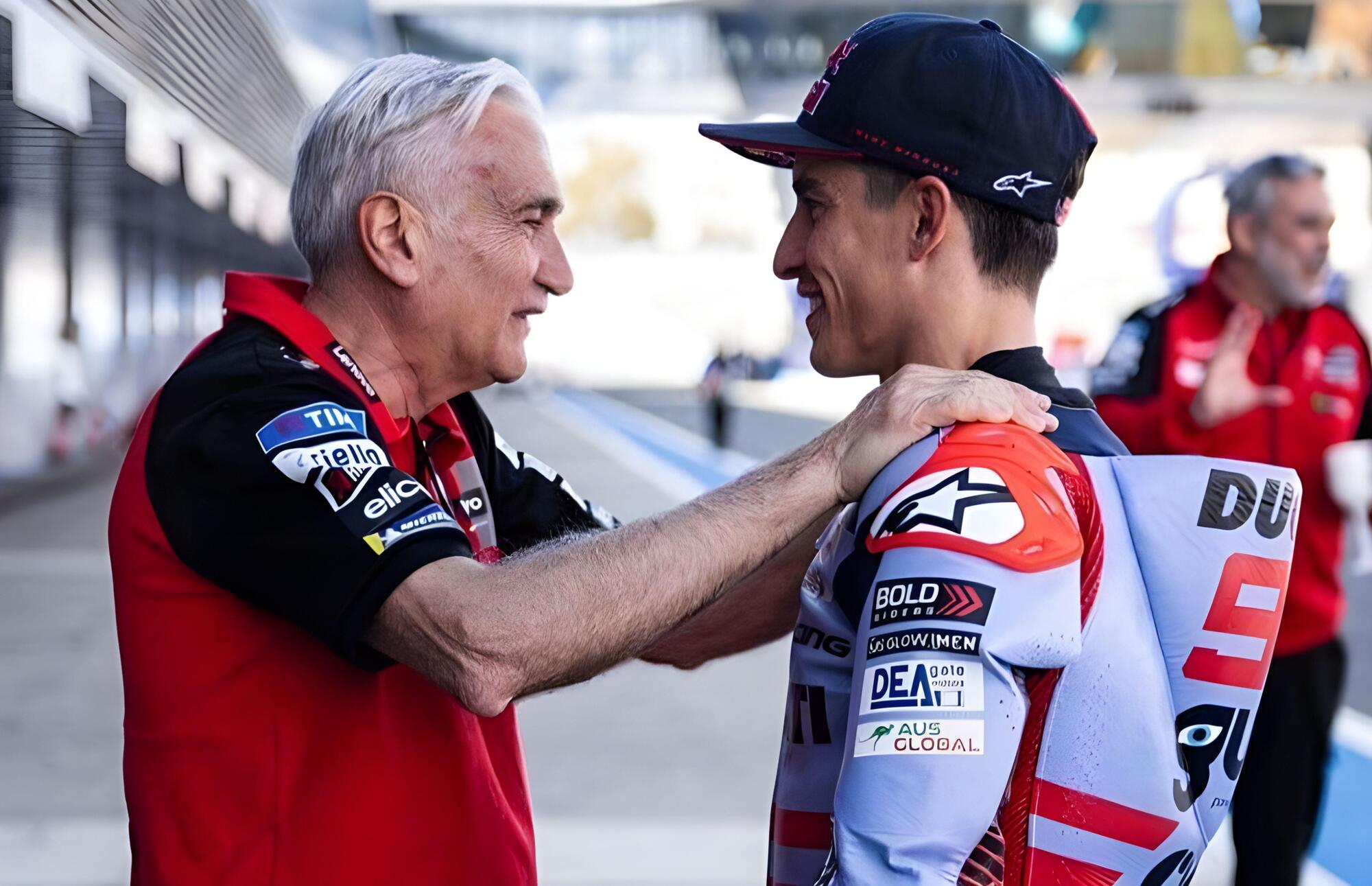 Marc Marquez Davide Tardozzi