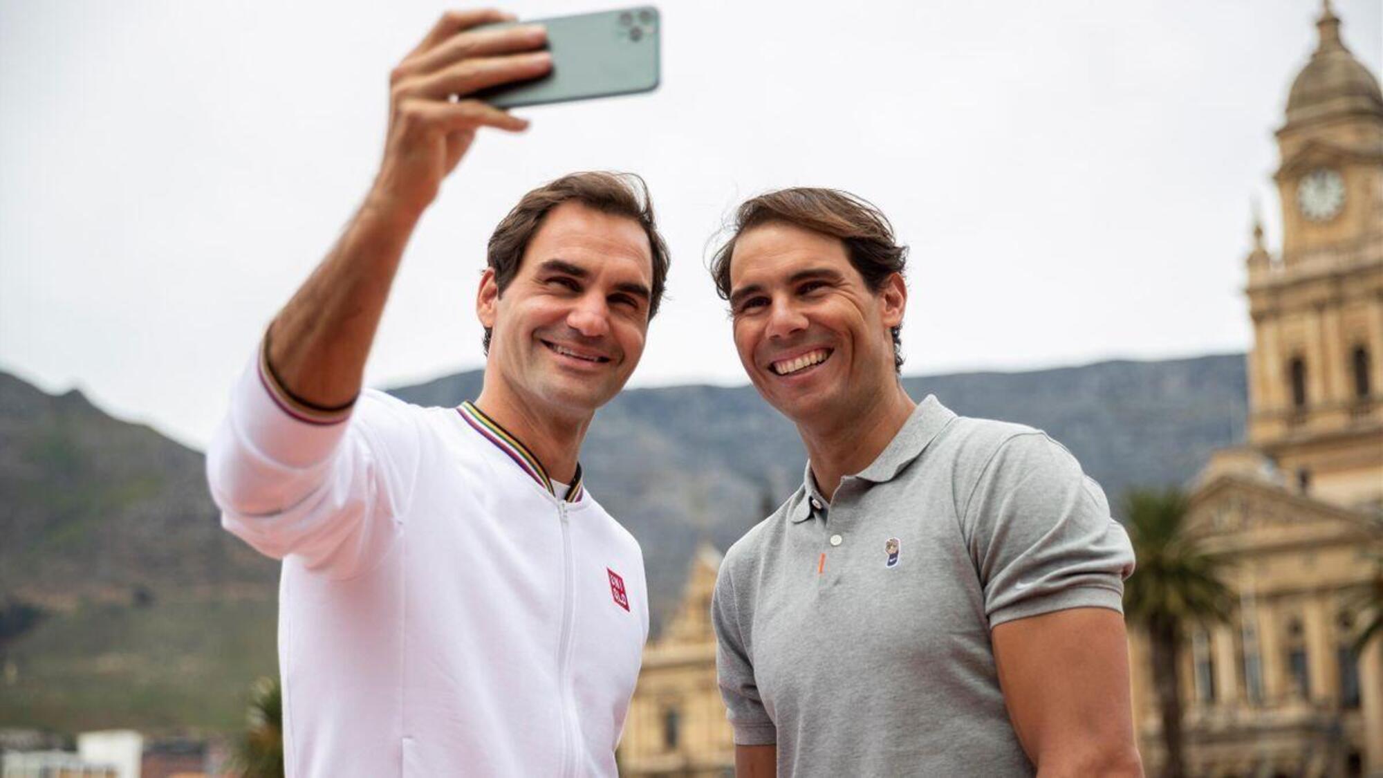 Rafa Nadal e Roger Federer