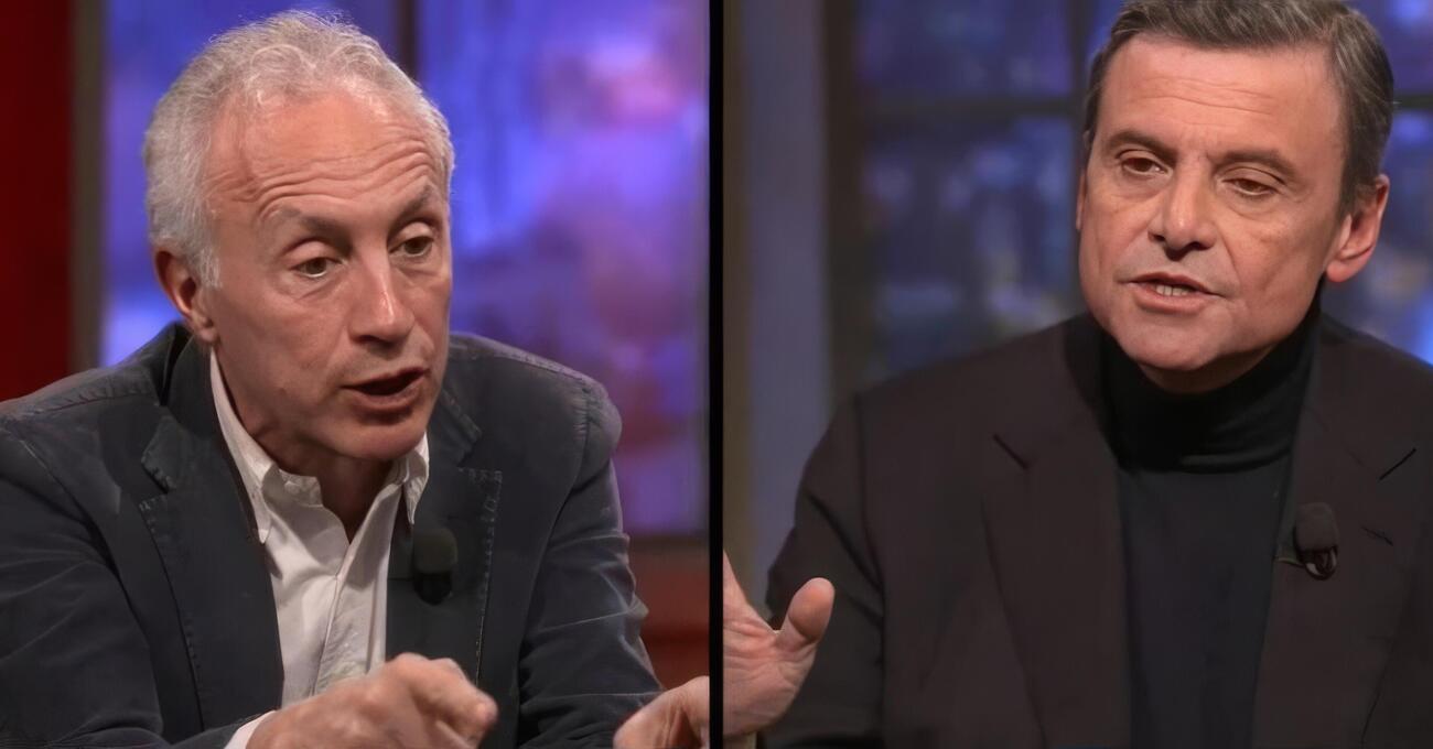 Travaglio vs Calenda: scazzo totale per Orsini tra &ldquo;calunniatore&rdquo;, &ldquo;trombettiere&rdquo;, &ldquo;poveraccio&rdquo; e &ldquo;macchietta&rdquo; che a Accordi &amp; Disaccordi fa sembrare Mario Giordano col suo libro Dinasty il pi&ugrave; calmo del mondo. E Sommi&hellip;