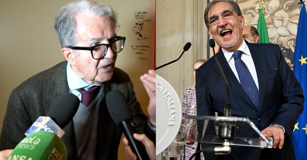 Prodi aggredisce una giornalista di Quarta Repubblica (Porro), ma la destra in rivolta, da Cerno a Capezzone, ricorda quando La Russa lo fece con Corrado Formigli?