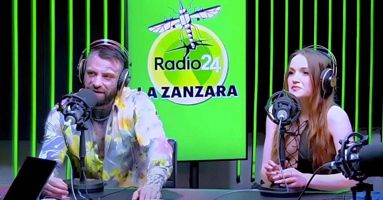 Caso Lacerenza: &ldquo;Alla Gintoneria qualunque ragazza poteva diventare escort&rdquo;. Alex Soldati e la fidanzata Katsiaryna Bondarava a La Zanzara: &ldquo;Spesi 40mila euro in due anni, spesso offriva Davide. Ne uscir&agrave; pulito&rdquo;
