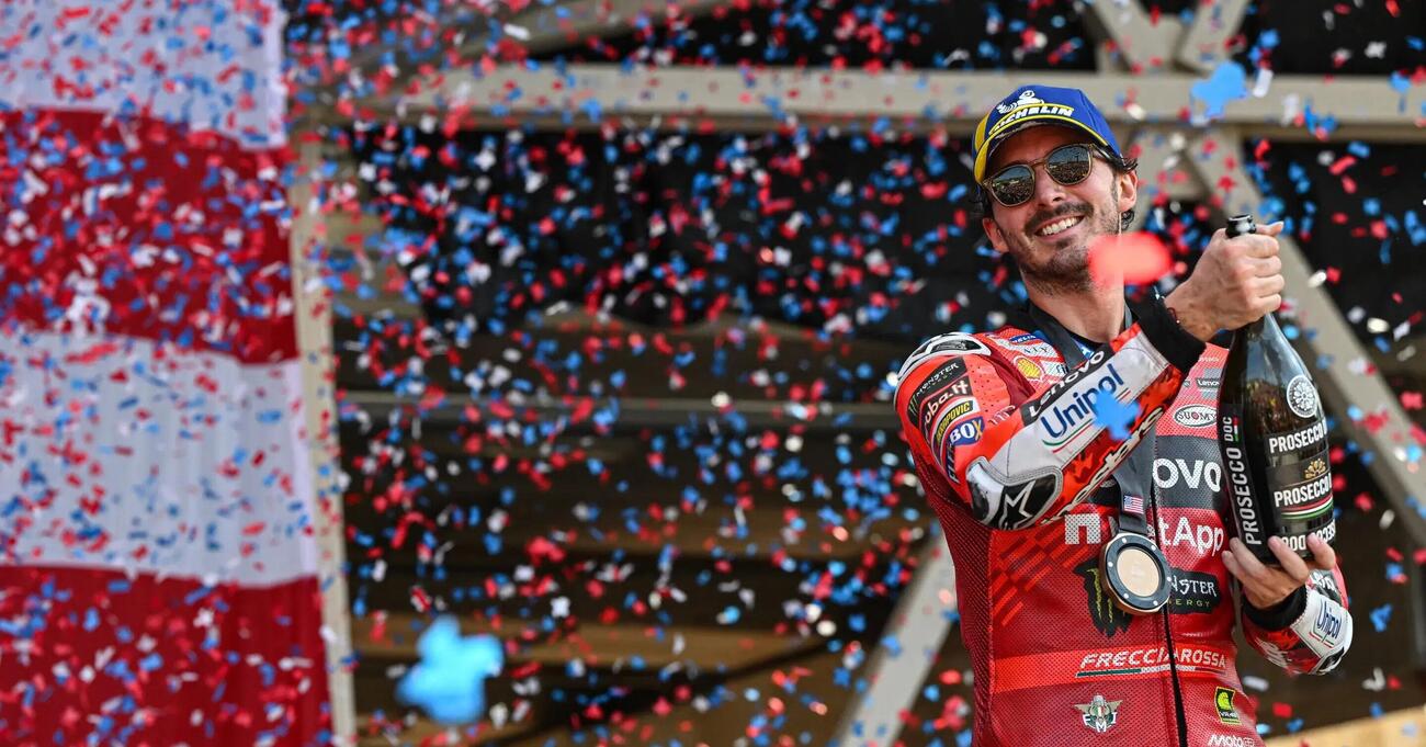 Attento Marc, non sar&agrave; sempre festa: la vera medaglia di Pecco Bagnaia ad Austin &egrave; il &quot;vaffa&quot; che si &egrave; preso da Marquez 