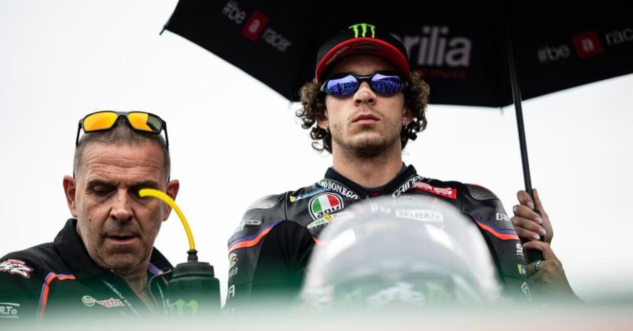 La &quot;scaglia&quot; di Marco Bezzecchi, da quattordicesimo a sesto in 10 giri: &quot;Ad Austin abbiamo cominciato male, ma l&#039;Aprilia ha un gran punto forte...&quot;