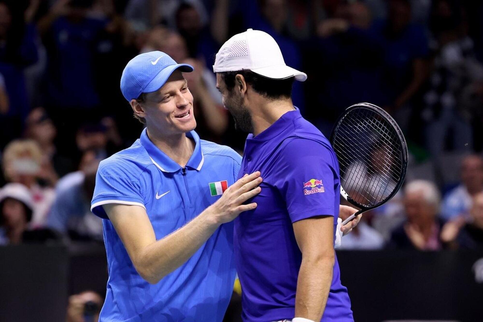 Jannik Sinner e Matteo Berrettini