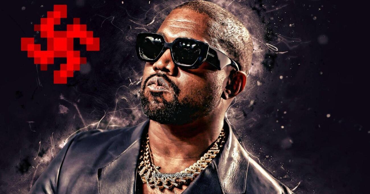 La svastica sul disco di Kanye West? Morgan: &quot;Non &egrave; provocazione, ma rivelazione&quot;. E ricorda che la propose molto prima come logo di Facebook: &quot;Il covo di lobotomizzati dal nazi algoritmo social...&quot;
