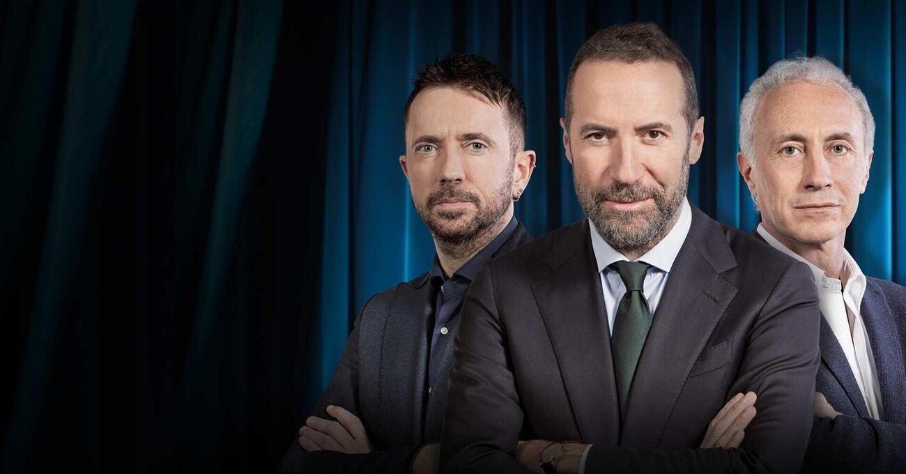 Chi vince la gara di ascolti fra Travaglio o Gomez? Accordi&amp;Disaccordi sul Nove punta su Cacciari e Scanzi, Un alieno in patria su Rai 3 su Mieli e Rubini: la politica in tv il sabato &egrave; tutta Fatto quotidiano style?