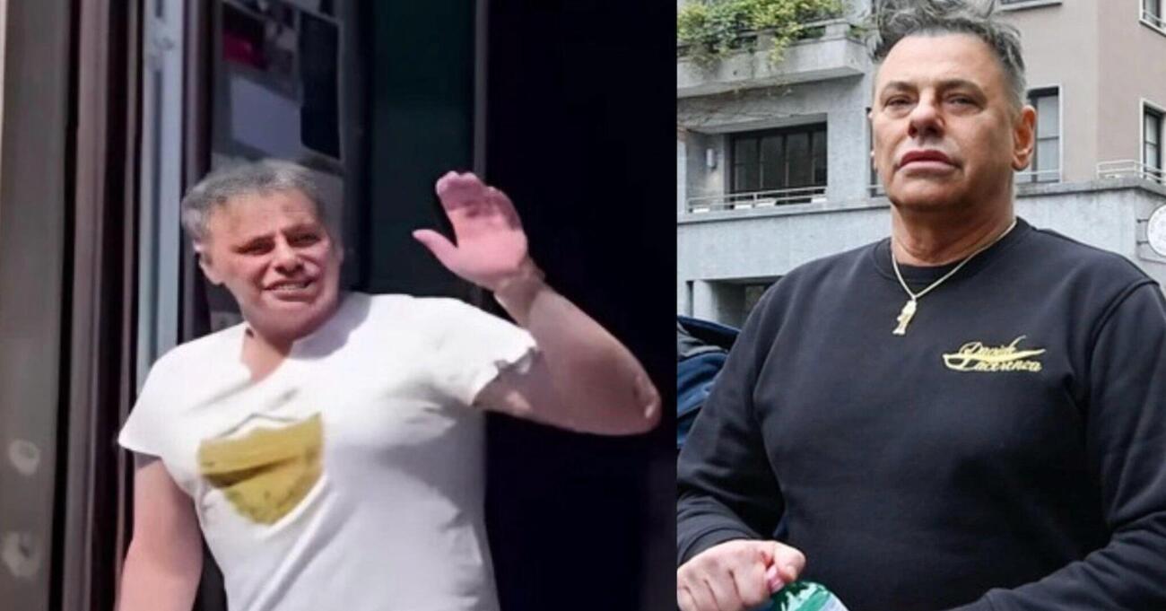 Lacerenza, alla finestra dai domiciliari, rischia l&#039;arresto? Taormina: &quot;Lo dice la legge&quot;. Filippo Champagne: &quot;Dittatura...&quot;. E la fidanzata Clotilde Conca Bonizzoni: &quot;Sta scrivendo un libro che chiama...&quot;