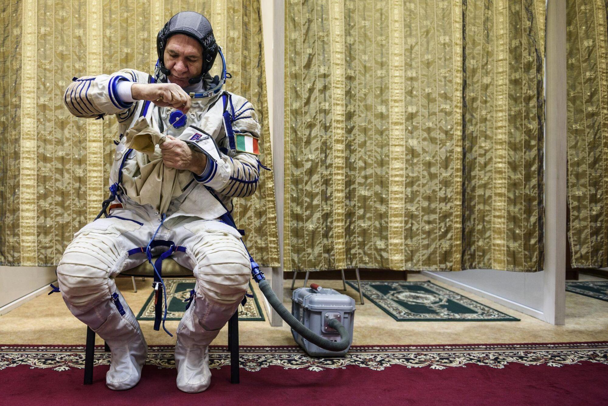 L'astronauta Paolo Nespoli