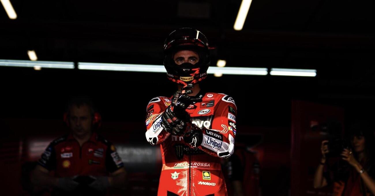 Pecco Bagnaia in Qatar conclude una delle giornate pi&ugrave; buie della carriera: errori, sfortune, ottavo posto, ma ci sono anche degli aspetti positivi