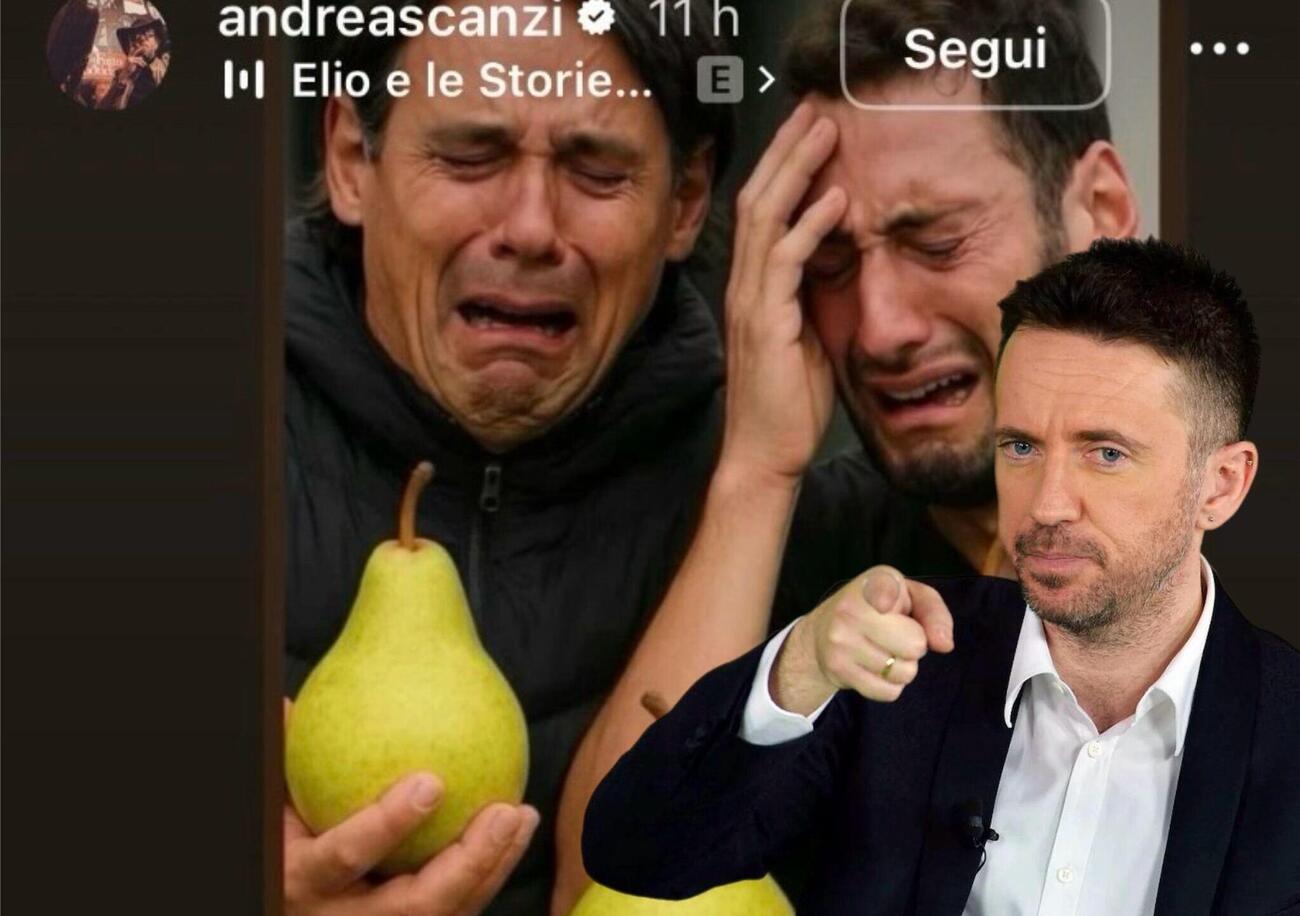 Andrea Scanzi demolisce l&#039;Inter di Simone Inzaghi: &quot;Frignone sopravvalutato&quot;. I nerazzurri? &quot;Straordinari, come nell&#039;onest&agrave; della curva...&quot;. E spiega perch&eacute; non guarda le partite di calcio: &quot;Meglio trombare...&quot;