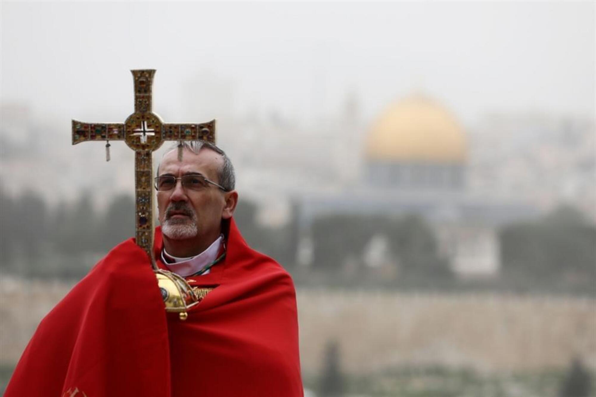 Il cardinale e patriarca di Gerusalemme Pierbattista Pizzaballa