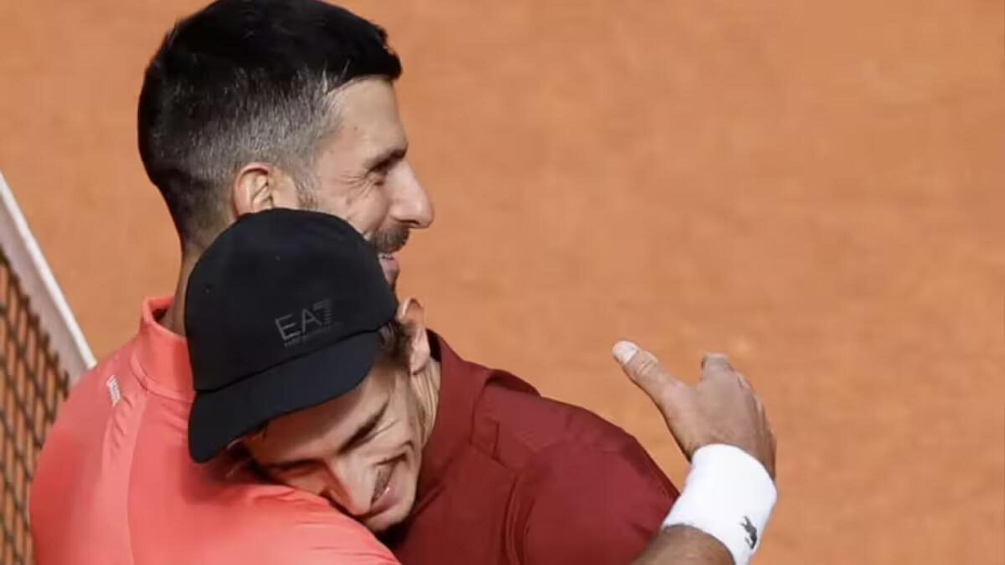 Djokovic e Arnaldi