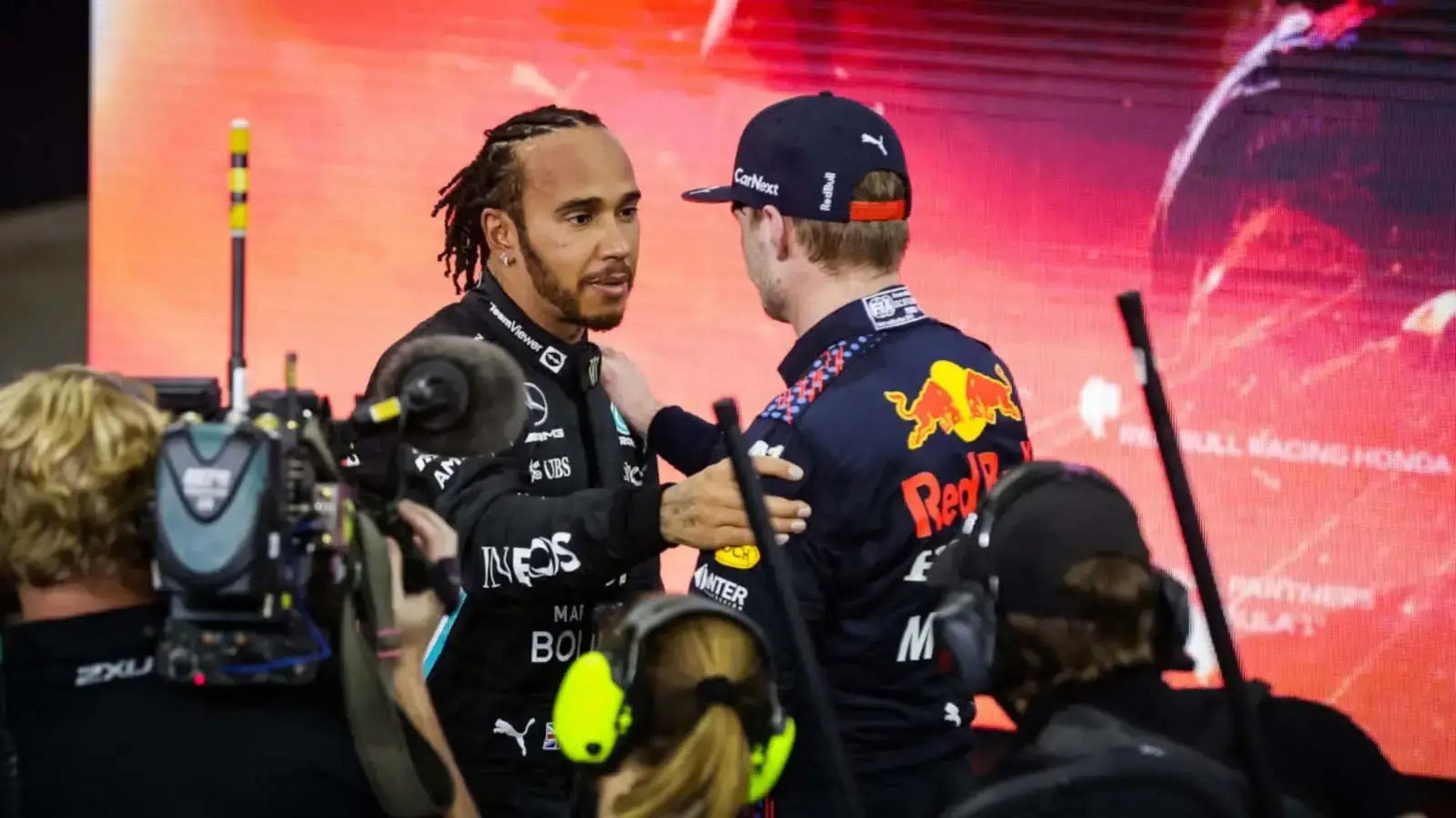 Lewis Hamilton Max Verstappen F1