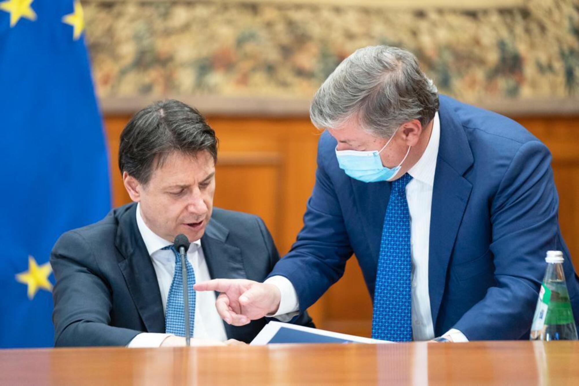 Gerardo Capozza e Giuseppe Conte