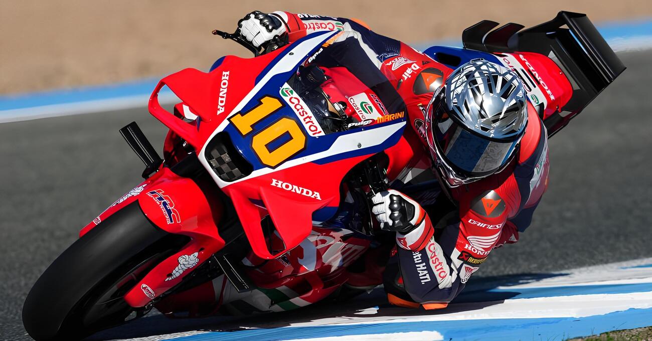 Acosta, Toprak, HRC e le voci di mercato? Luca Marini ha messo a lavoro anche &ldquo;la testa&rdquo;. Intanto Honda al test di Jerez...