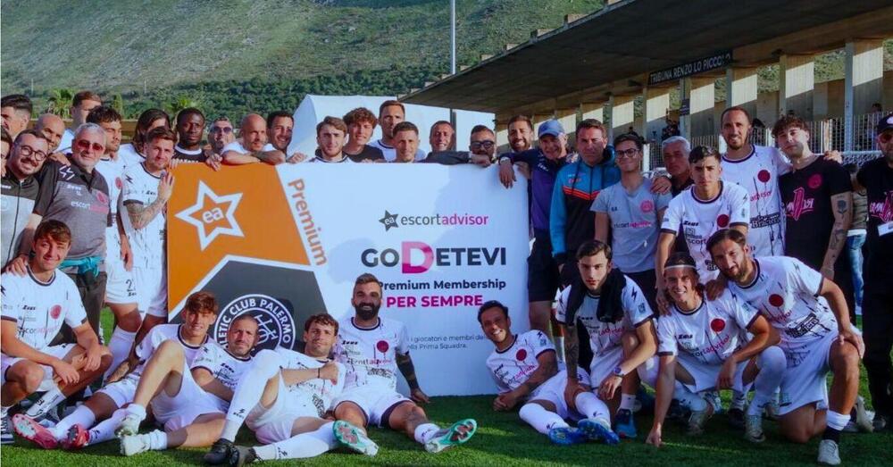 Calcio, l&rsquo;happy ending per la promozione in Serie D dell&rsquo;Athletic Club Palermo? Un abbonamento premium a Escort Advisor 