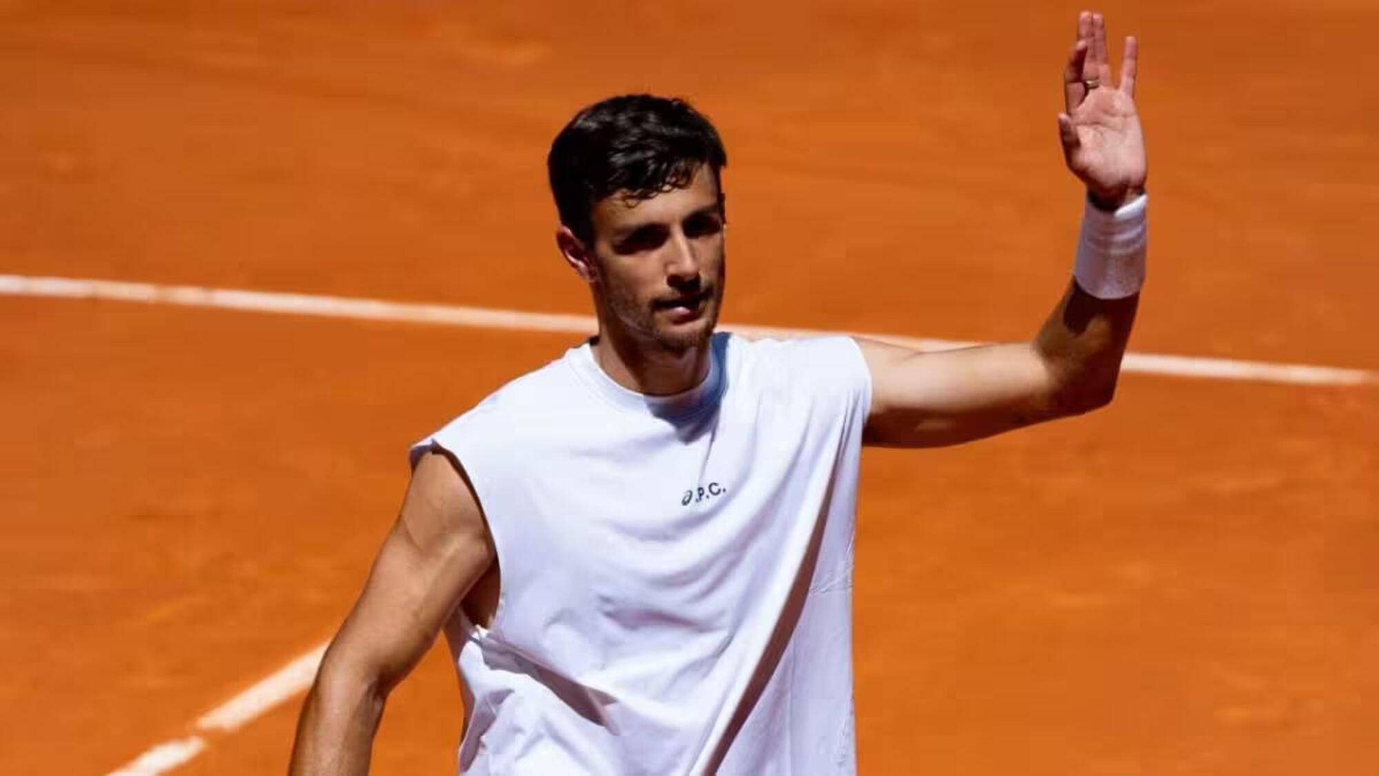 Lorenzo Musetti al Madrid Open