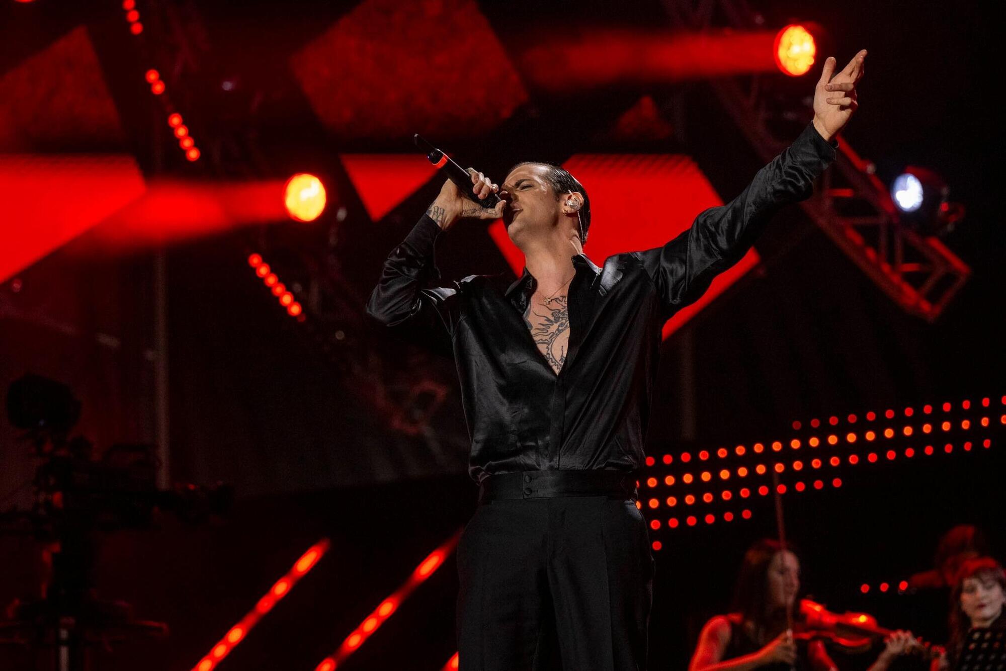 Achille Lauro al Concertone del Primo maggio