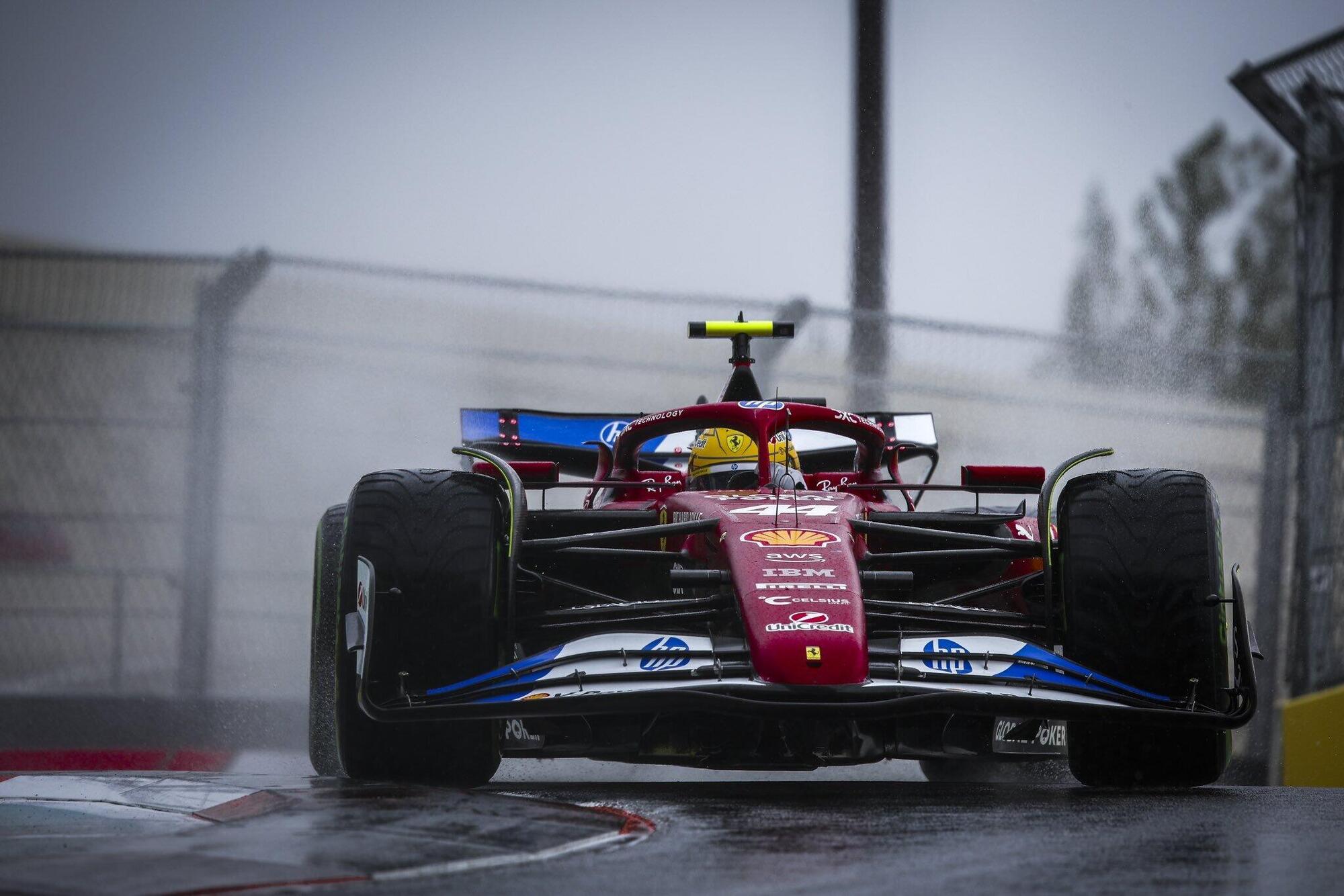 Lewis Hamilton Ferrari Miami GP