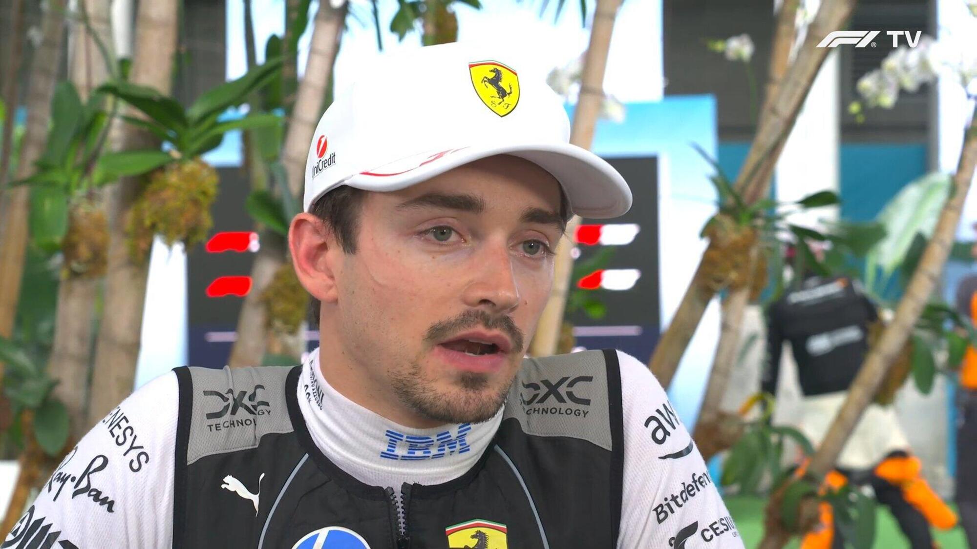 Charles Leclerc Ferrari Miami GP