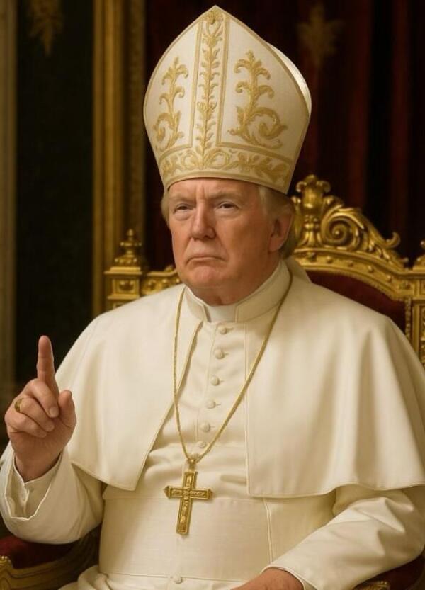 Trump vestito da papa? Perch&eacute; la destra non insorge come con l&rsquo;ultima cena queer alle Olimpiadi? 