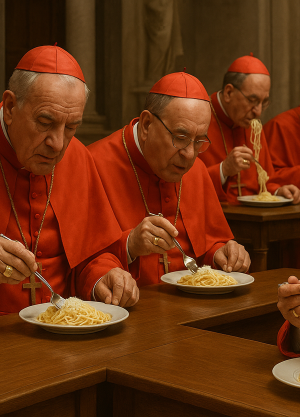 Ma sapete cos&rsquo;&egrave; la &ldquo;pasta del Conclave&rdquo;? Ecco cosa mangiano i cardinali in Vaticano durante l&rsquo;elezione