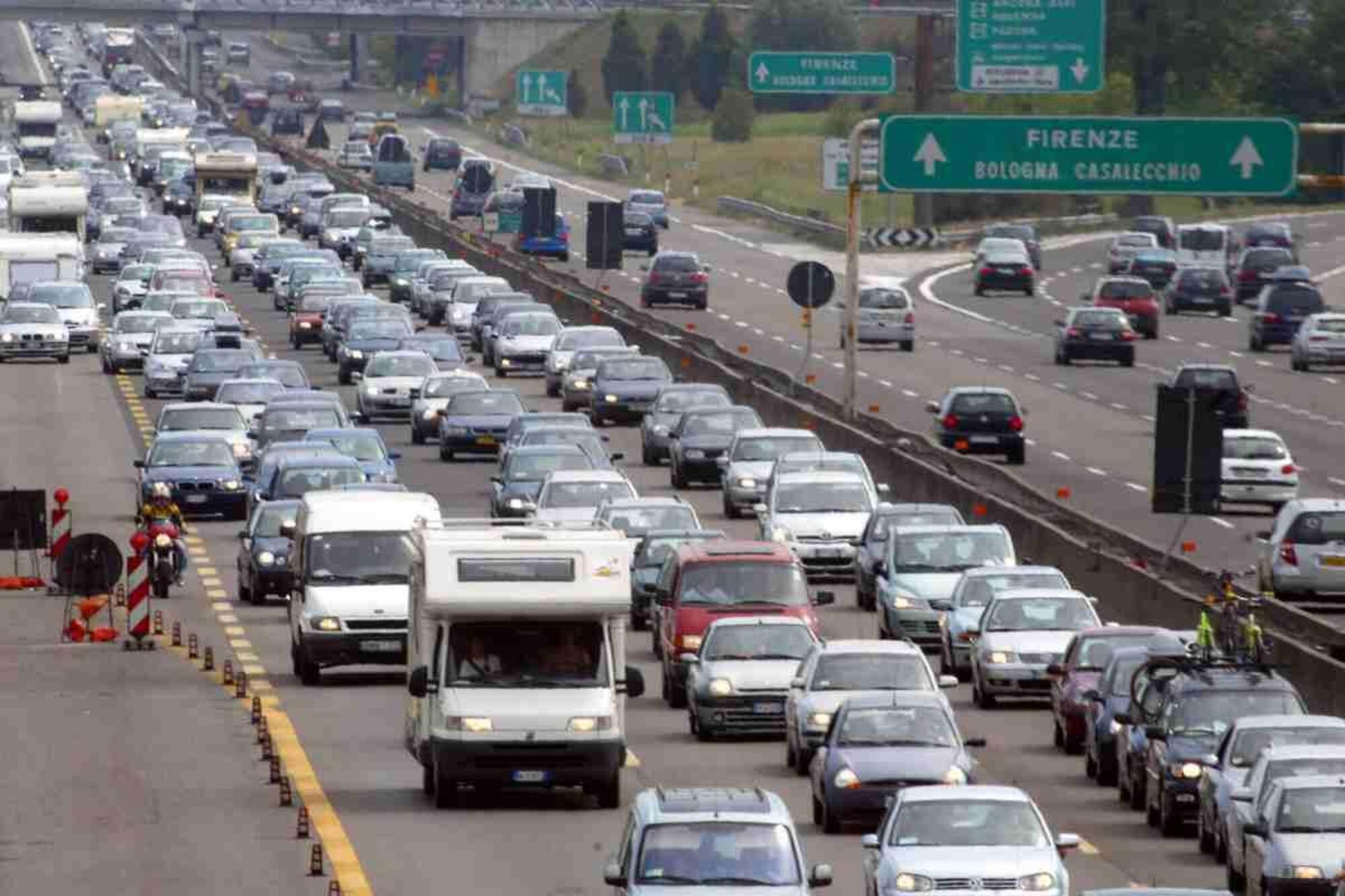 Si tratta di 220 giorni persi l'anno sull'autostrada