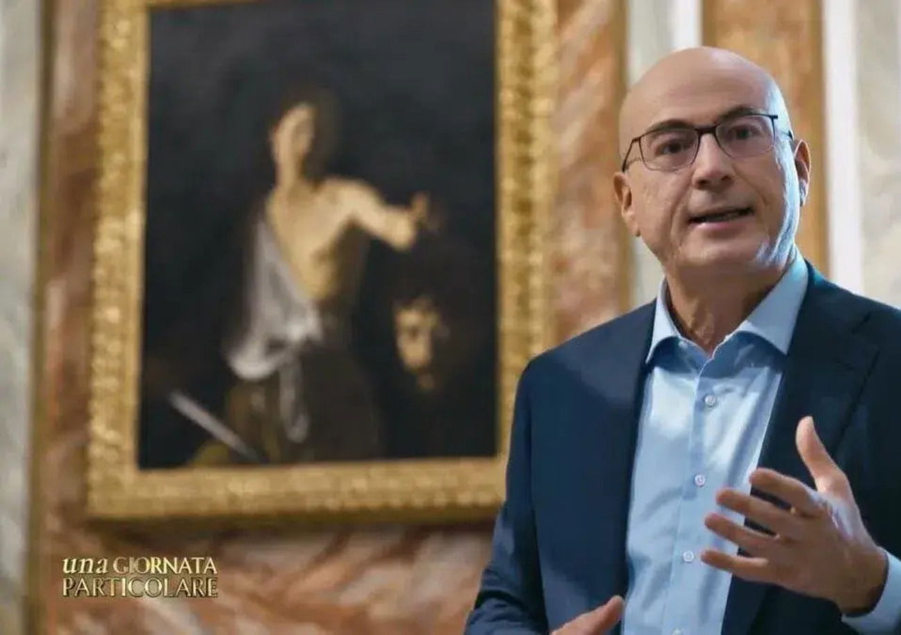 Una giornata particolare? Quella che racconta Aldo Cazzullo su La7 dedicata a &quot;La grande bellezza&quot;. Chi &egrave;? L&#039;Italia, grazie a Giotto, Bernini e Michelangelo. E se gli ospiti sono Barbero, Sbarbi e Muti...