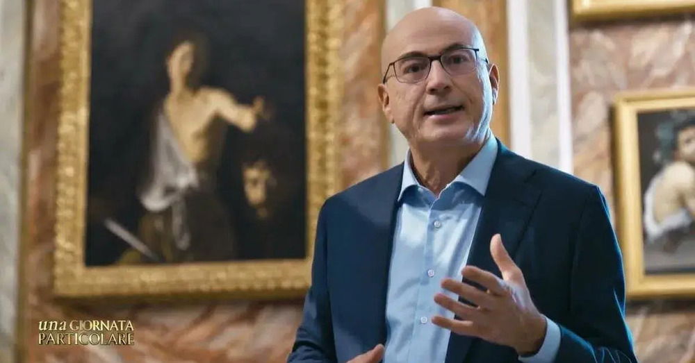 Una giornata particolare? Quella che racconta Aldo Cazzullo su La7 dedicata a &quot;La grande bellezza&quot;. Chi &egrave;? L&#039;Italia, grazie a Giotto, Bernini e Michelangelo. E se gli ospiti sono Barbero, Sbarbi e Muti...