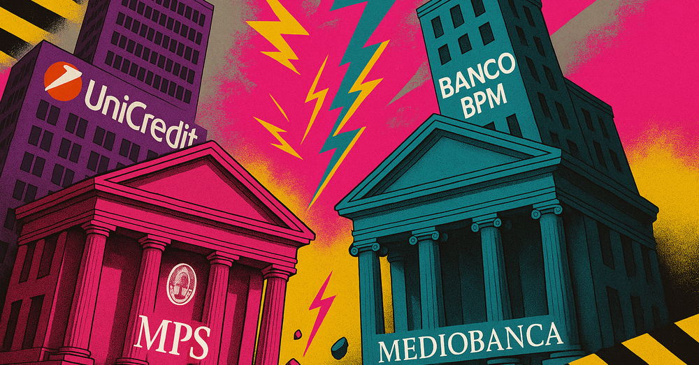 Per UniCredit si complica la scalata a Bpm, mentre Mediobanca respinge l&rsquo;ops di Monte dei Paschi. Orcel tenta la strada Caltagirone sul Golden Power del Governo Meloni? Intanto i numeri premiano Nagel