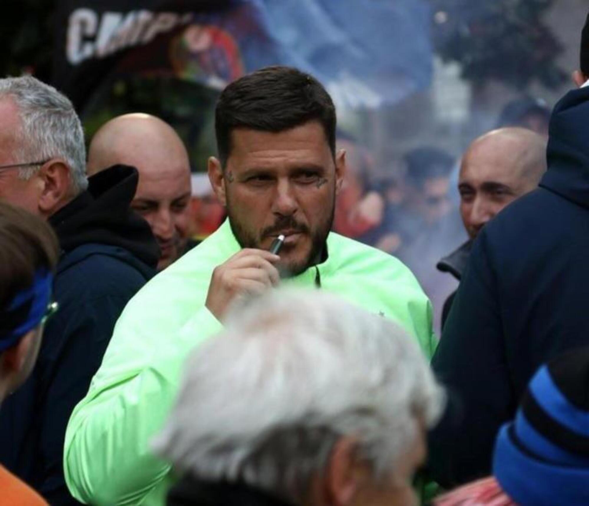 Marco Ferdico, capo ultrà dell'Inter