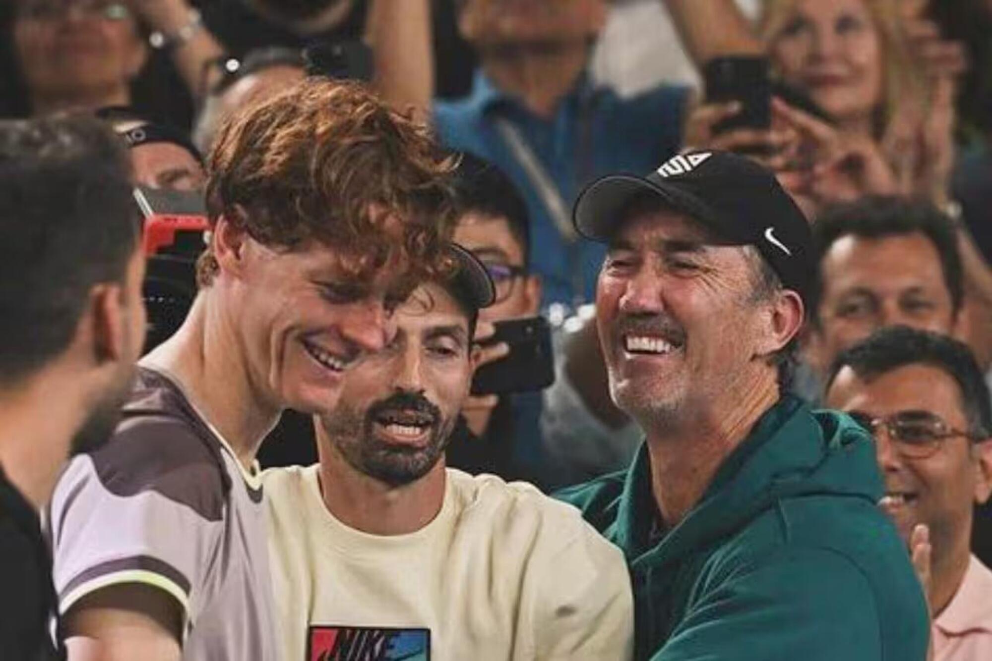 Simone Vagnozzi, Sinner e Darren Cahill