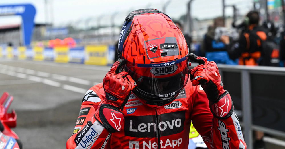 Marc Marquez a Le Mans ha corso con la capoccia e adesso &egrave; in fuga nel Mondiale: &quot;Sarei caduto oggi se non avessi sbagliato a Jerez&quot;