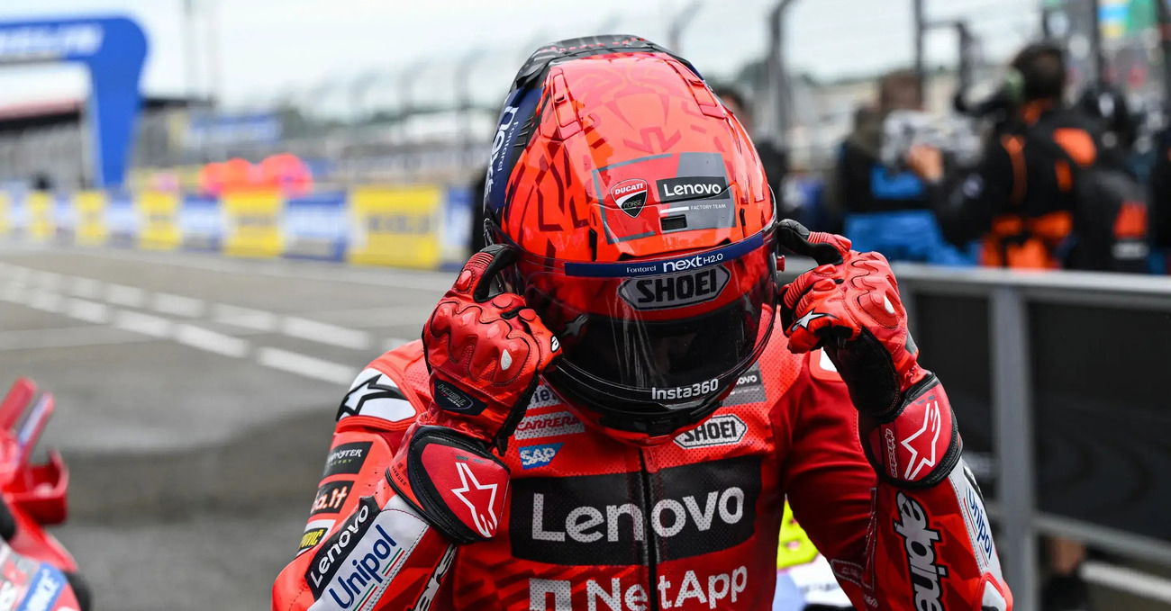 Marc Marquez a Le Mans ha corso con la capoccia e adesso &egrave; in fuga nel Mondiale: &quot;Sarei caduto oggi se non avessi sbagliato a Jerez&quot;
