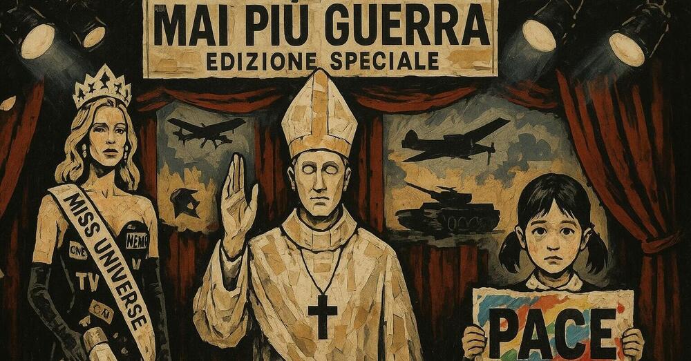 CHE CESSI. La notizia non &egrave; che un Papa come Leone XIV dica &ldquo;mai pi&ugrave; guerra&rdquo;. Lo sarebbe se facesse i nomi dei colpevoli. E se oltre a sentire parlare Prevost di pace e di fuoco qualcuno gli desse retta: disarmante &egrave; solo la retorica