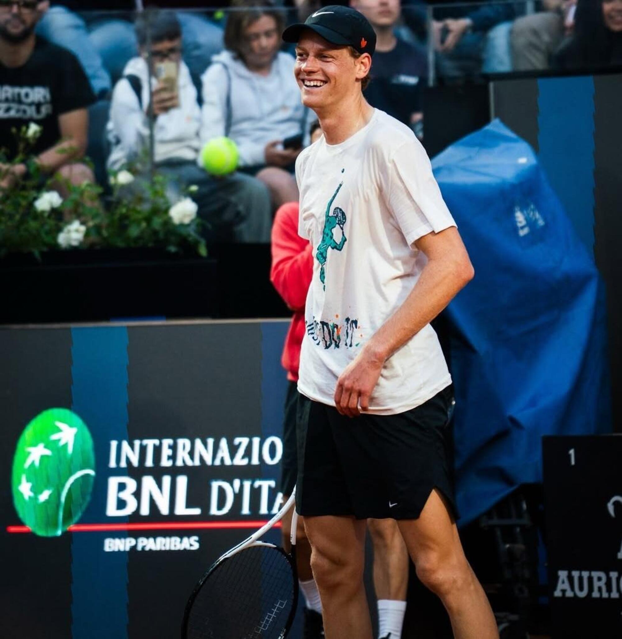 sinner bnl internazionali d'italia roma