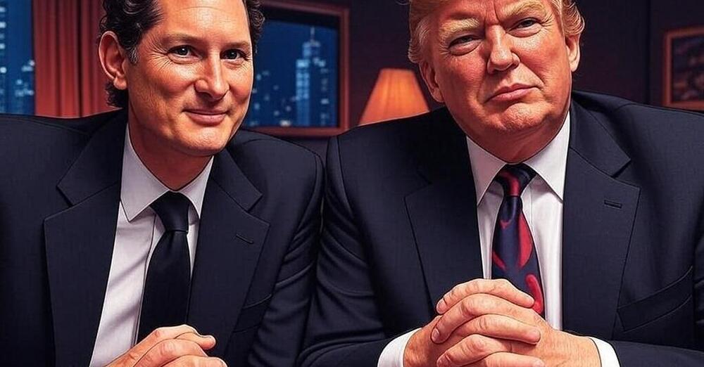 Ma per Elkann quando si tratta di fare affari vanno bene anche Donald Trump e il saudita Bin Salman? Menomale che &egrave; il padrone di giornali progressisti come La Repubblica e La Stampa&hellip;