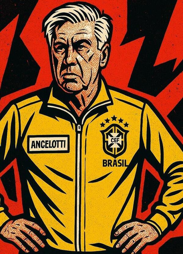 Ma che bomba &egrave; Carlo Ancelotti sulla panchina del Brasile? E se vince il mondiale in America&hellip;